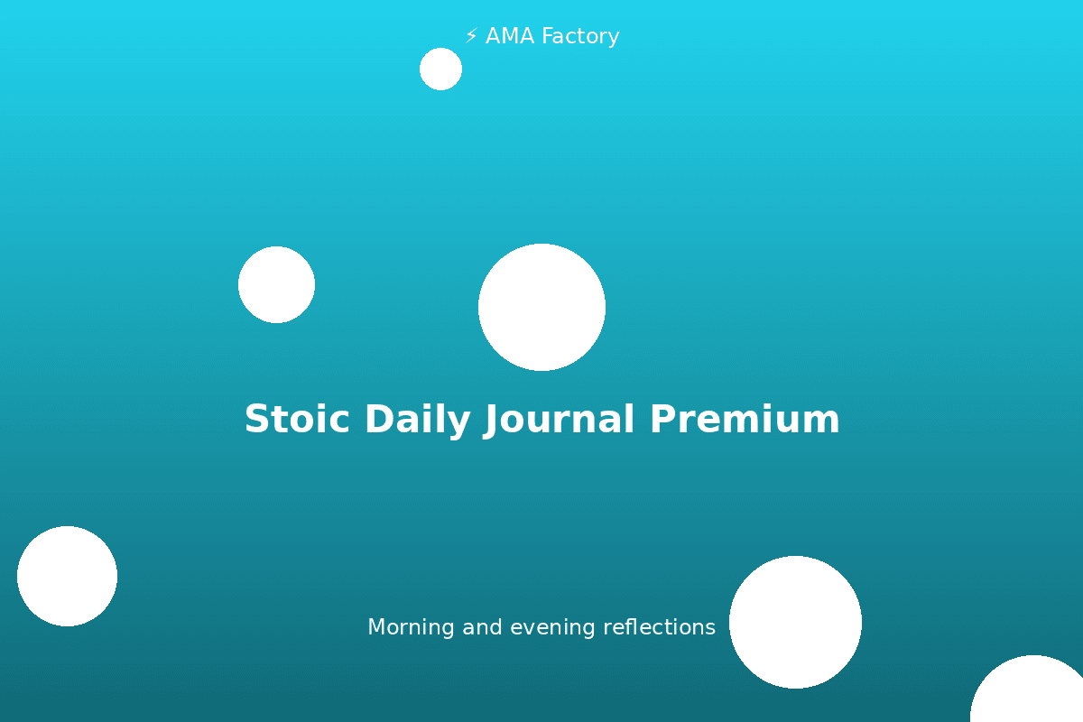 Stoic Daily Journal Premium