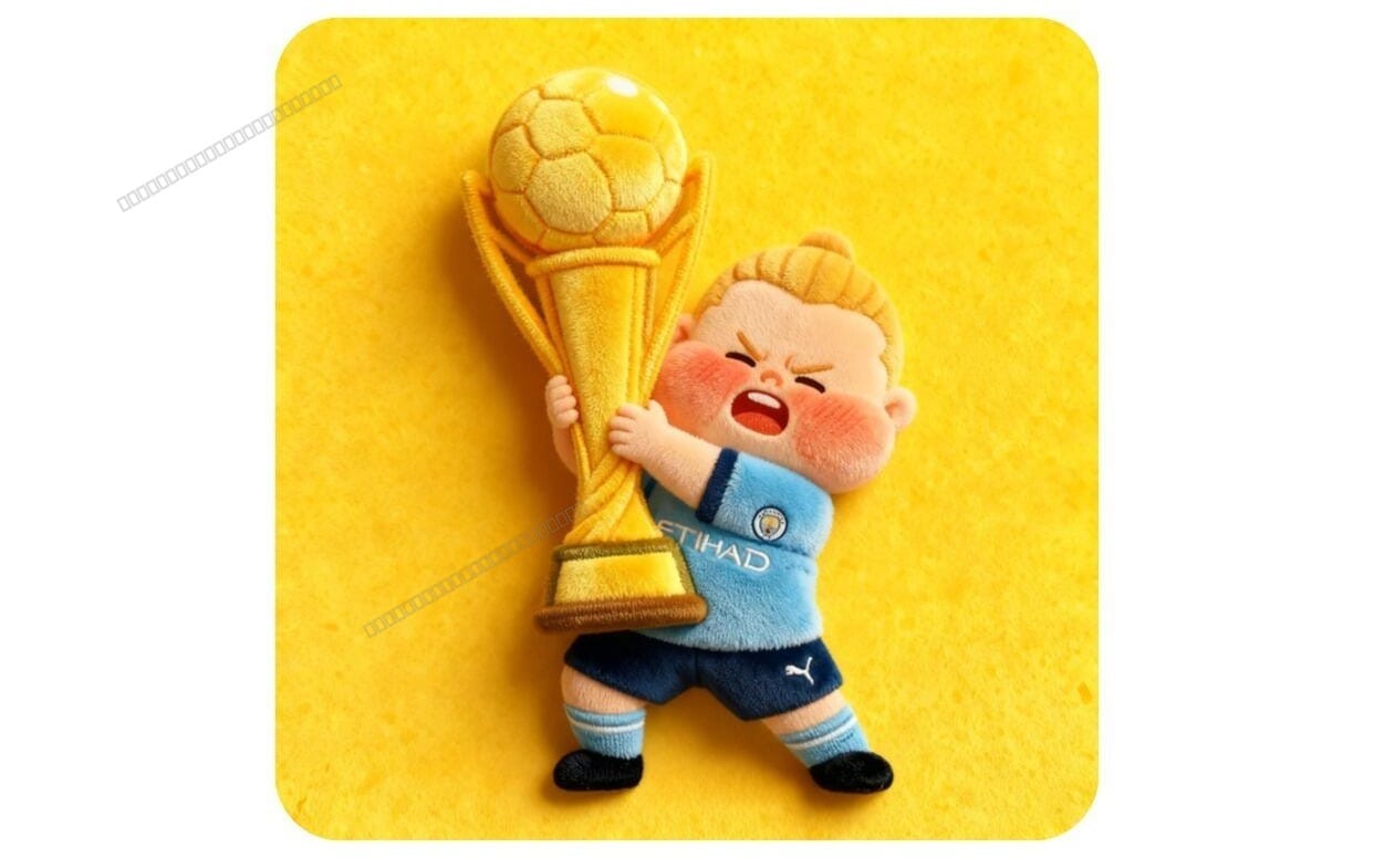 3D Cute Plush Soccer Star PNG Clipart Bundle | Chibi Football Legend Designs for POD T-Shirt Mug DIY Crafts`