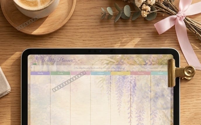 Monet Weekly Planner