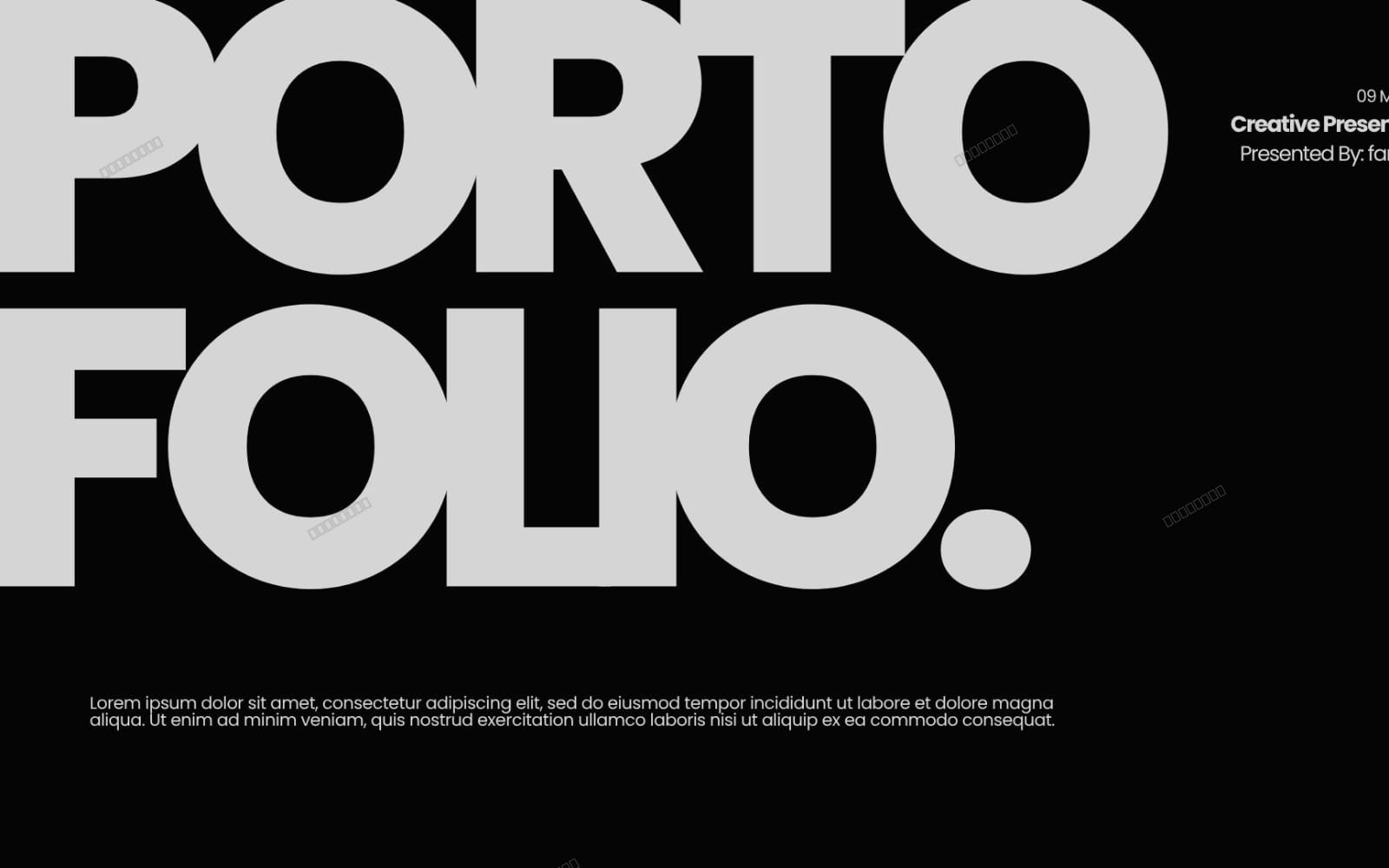 Creative Portfolio
