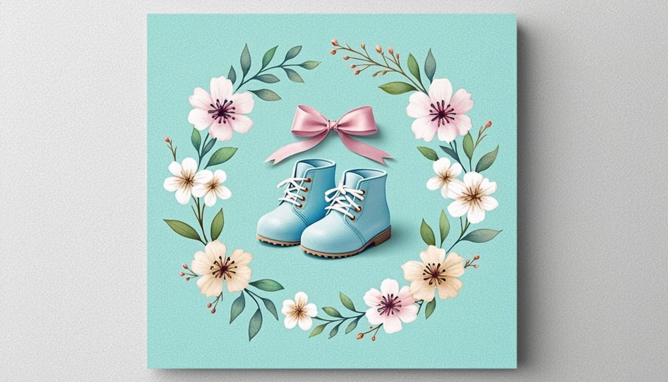 Baby Luxe Invitation Collection