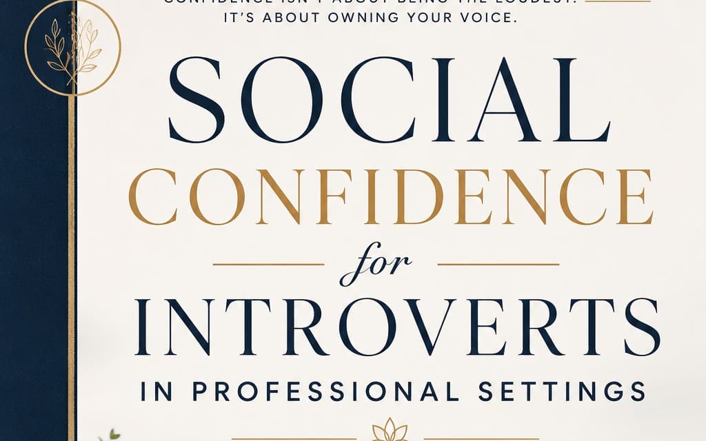 Social confidence for introverts