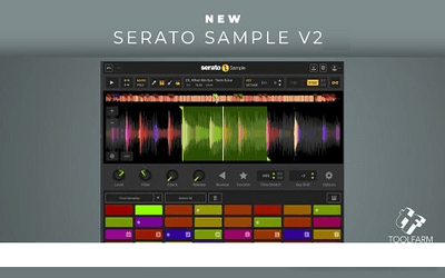 Serato Sample V2 professional original VST music plugin interface for any DAW