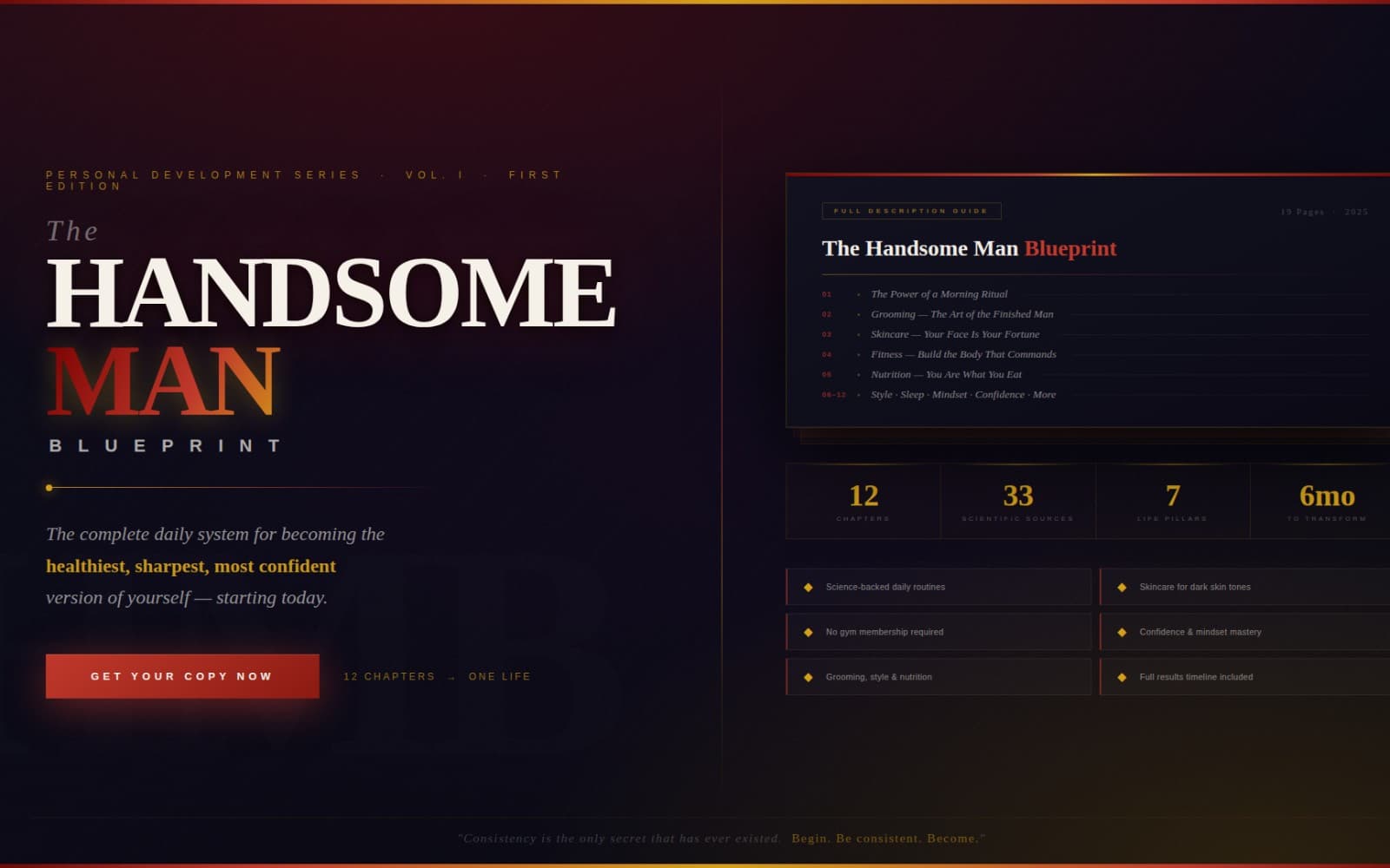 The Handsome Man Blueprint