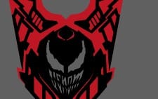 Motorcycle Front Acrylic Panel – 3-Piece Laser Cut Template | 3mm Acrylic | DXF SVG AI
