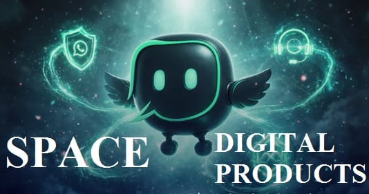 Баннер магазина SPACE FOR DIGITAL PRODUCTS