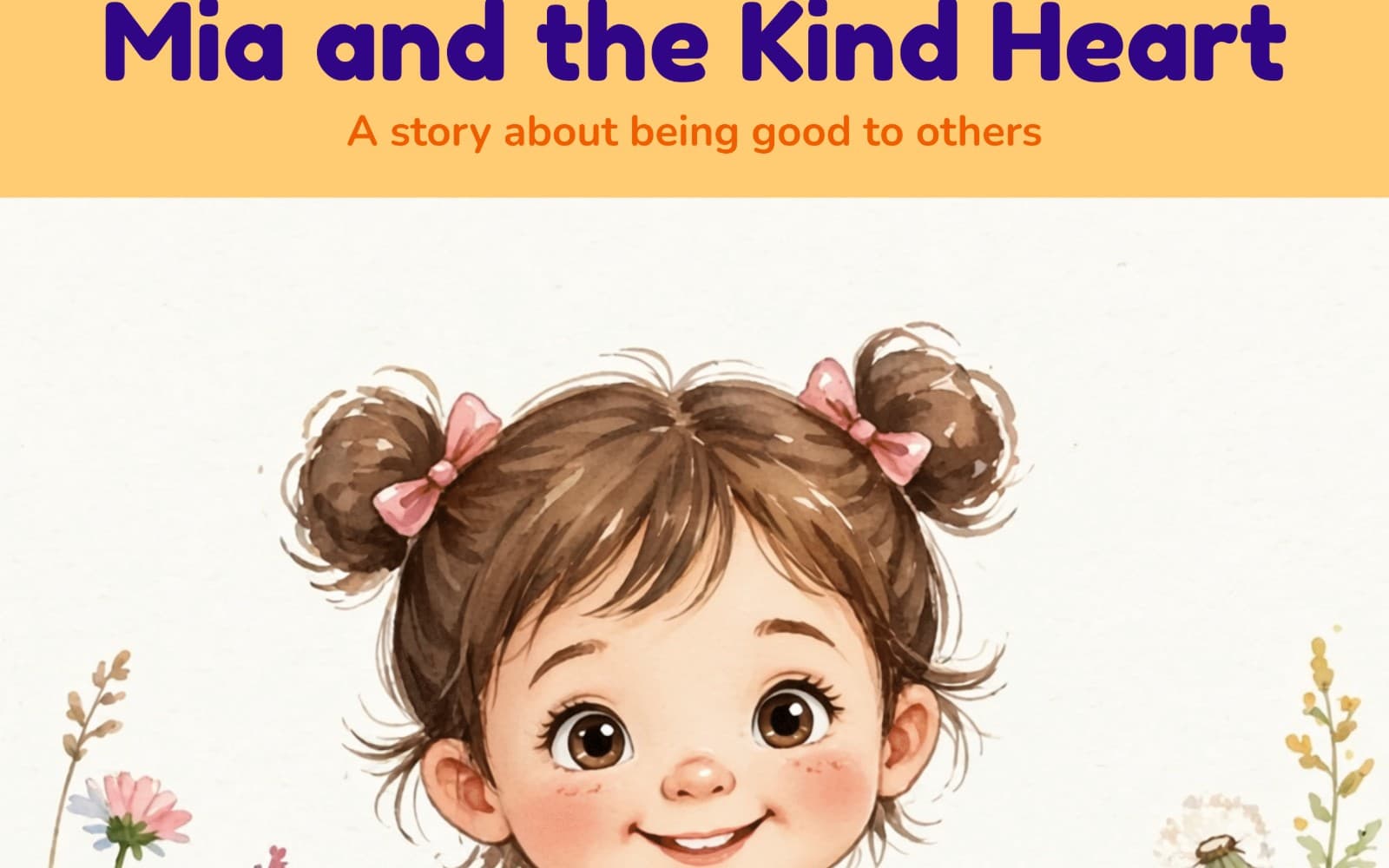 Mia and the Kind Heart story book