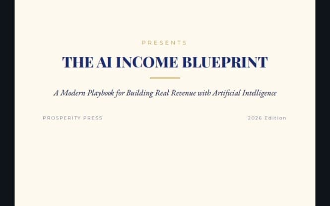 Ultimate income Generator Guide Using AI