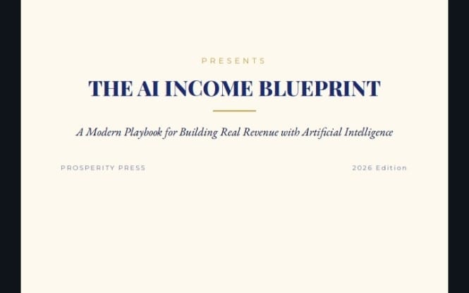 Ultimate income Generator Guide Using AI