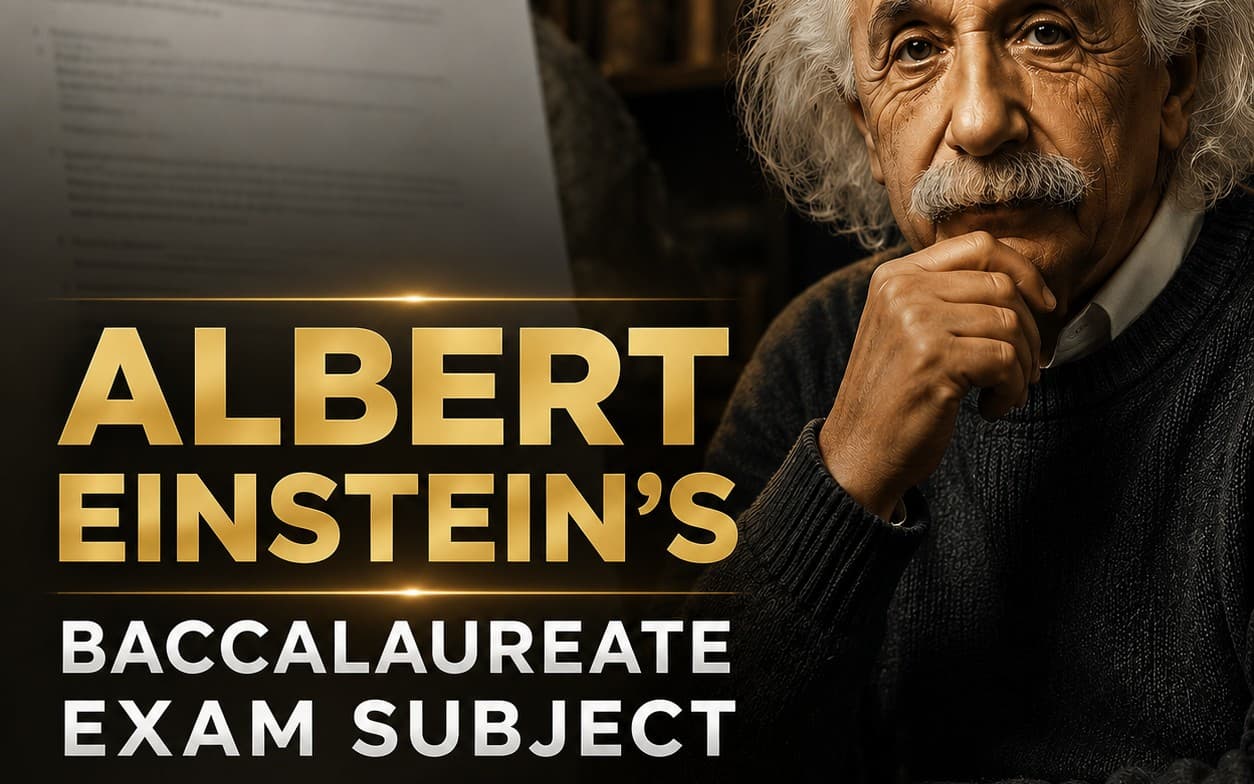 Albert Einstein Mathematics Baccalaureate Exam Topics