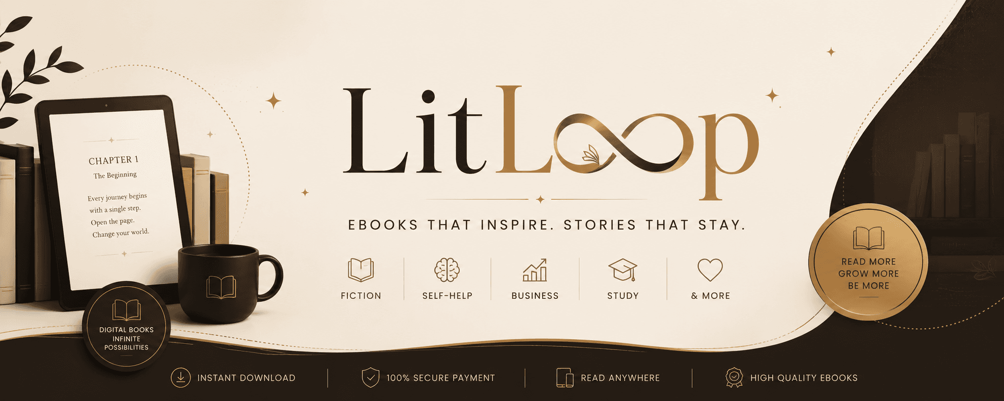 LitLoop store banner