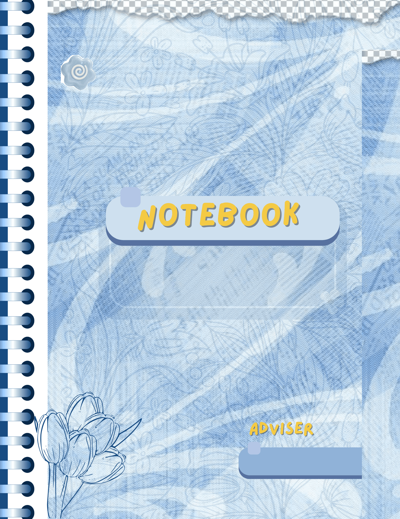 Notebook template