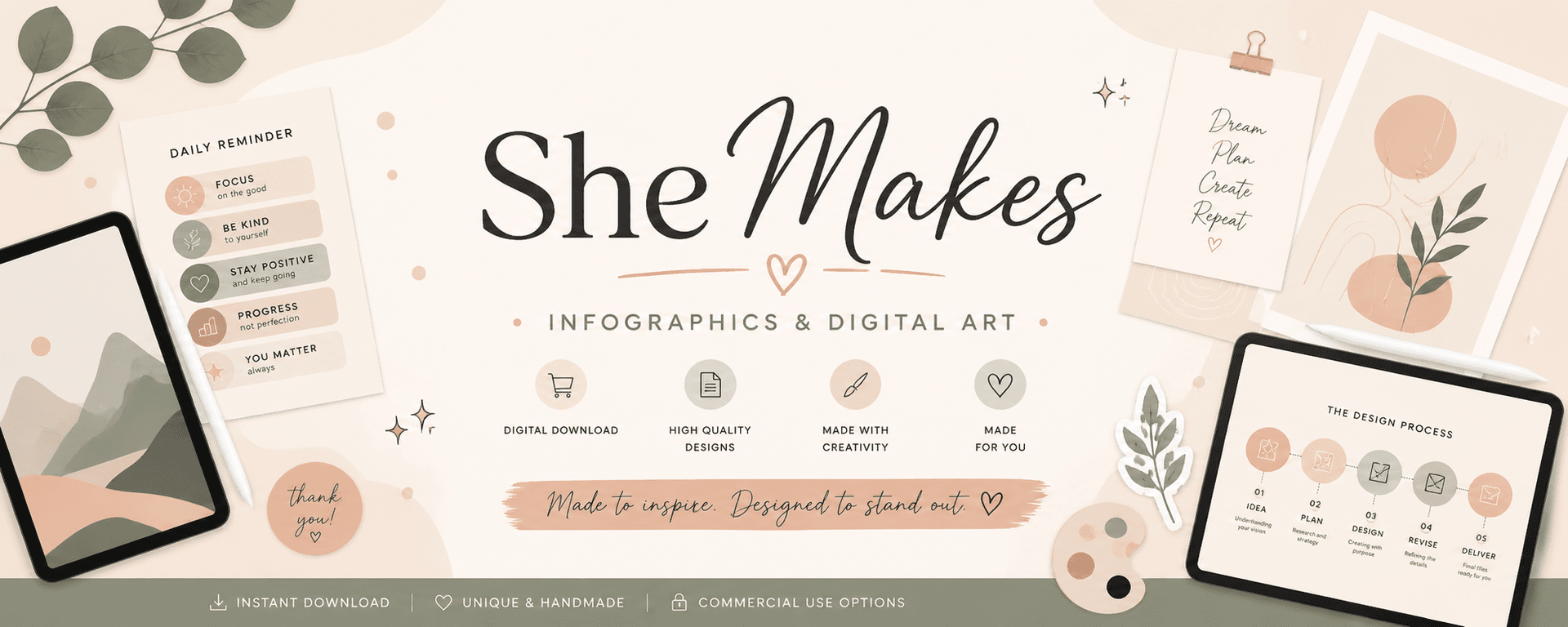 SheMakes Shop-Banner