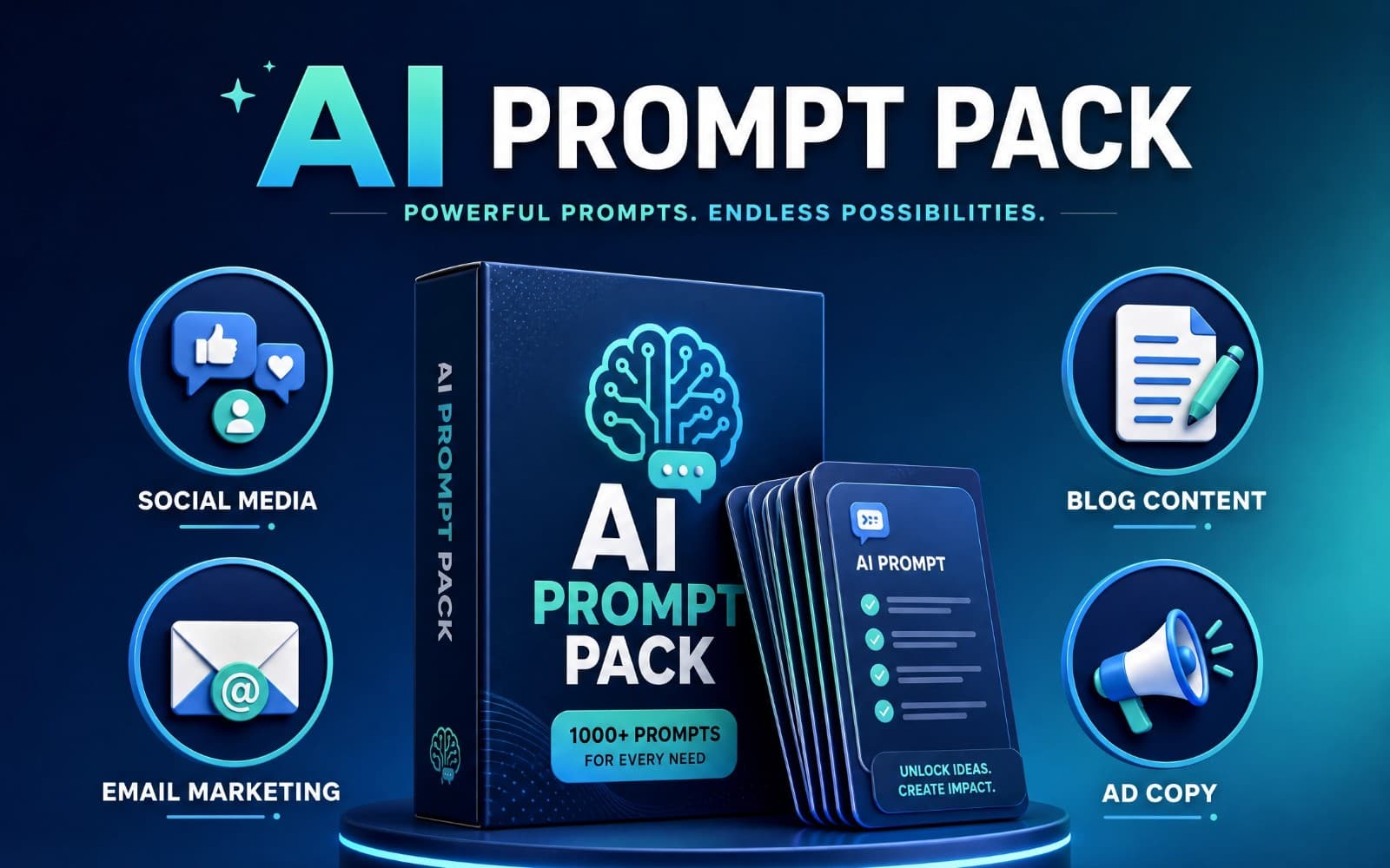 AI Marketing- & Content-Prompt-Pack für kleine Unternehmen | Mehr Umsatz & Engagement mit ChatGPT-Prompts