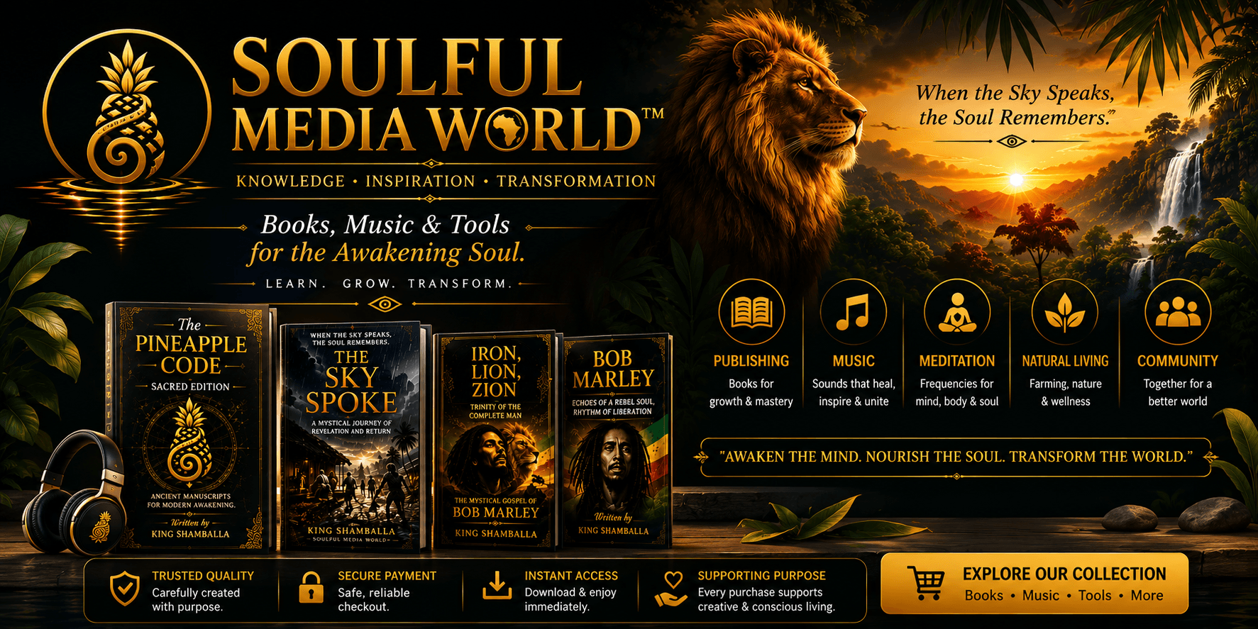 SOULFUL MEDIA WORLD™ store banner