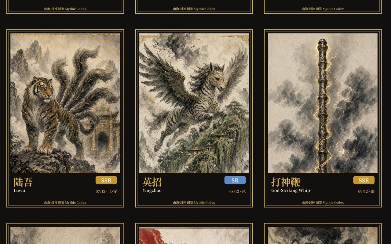Mythic Codex Phone Wallpapers — 12 × 1170×2532