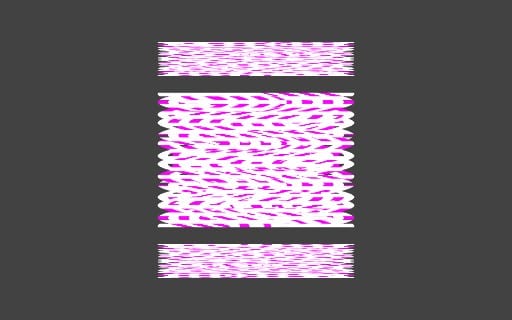 Abstract purple and white wave pattern graphic for Fine-Structure Constant asset alpha (α) digital product