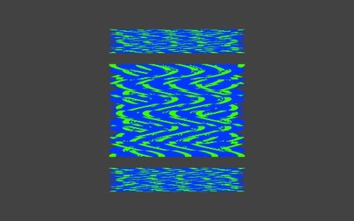 Abstract digital design with wave patterns and the Avogadro Constant NA asset badge background graphic