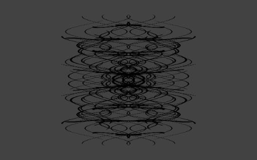 Minimalist symmetrical fine line art abstract wall decor printable with black ink circular layered motif