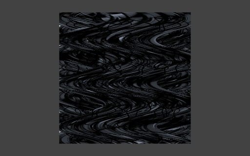 Dark techno vector glitch matrix texture background with swirling black and gray patterns