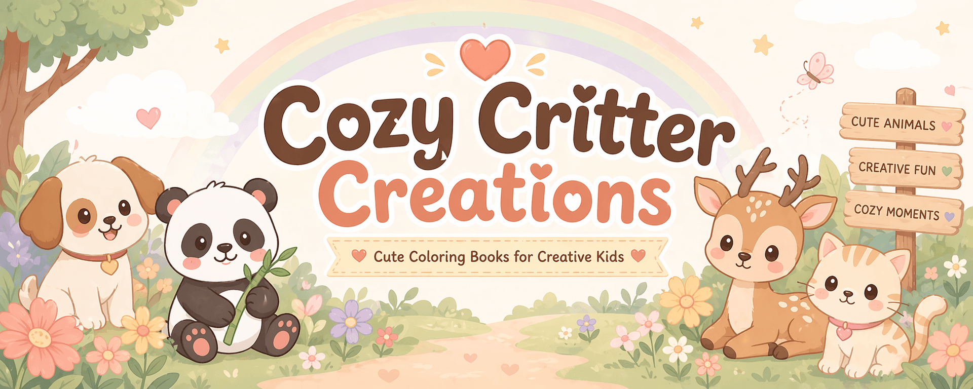 Cozy Critter Creations Shop-Banner