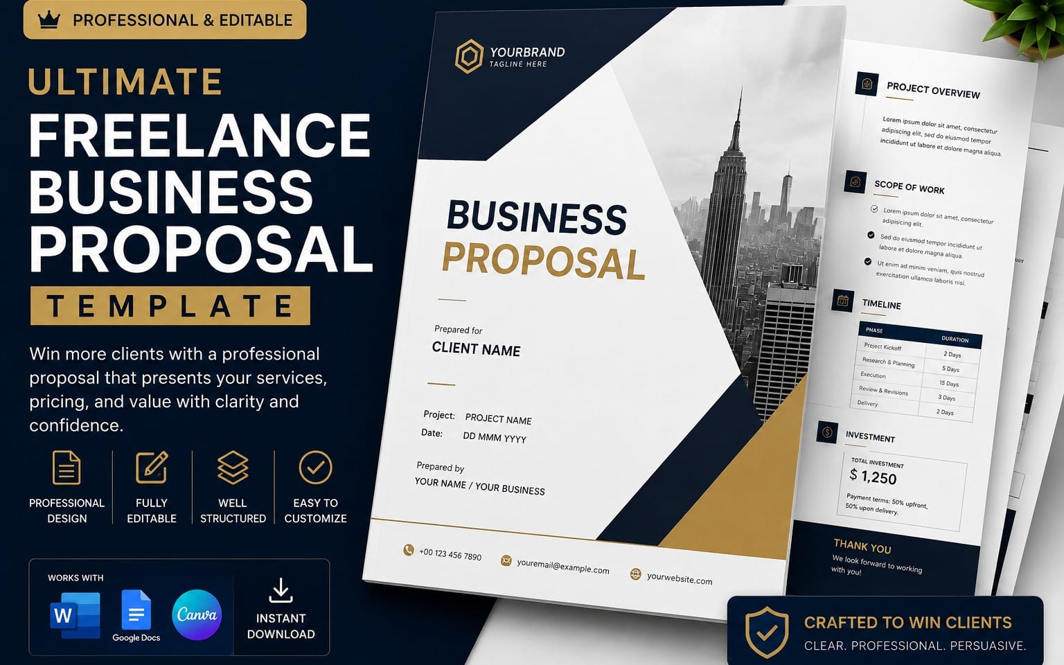Ultimate Freelance Business Proposal Template