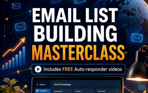 Email List Building Masterclass - Video Course