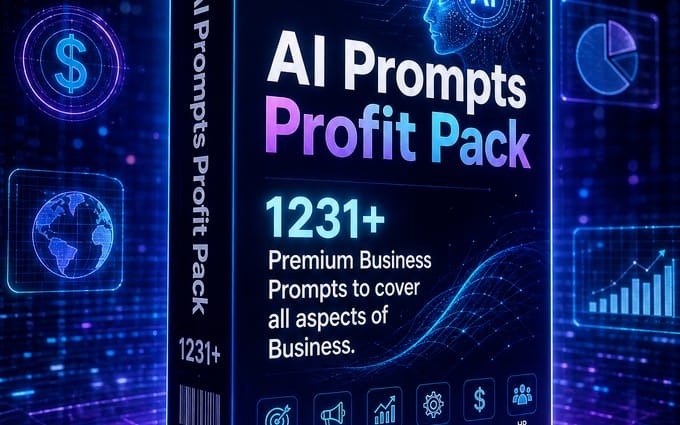KI-Prompts Profit Pack - 1231+ KI-Geschäfts-Prompts