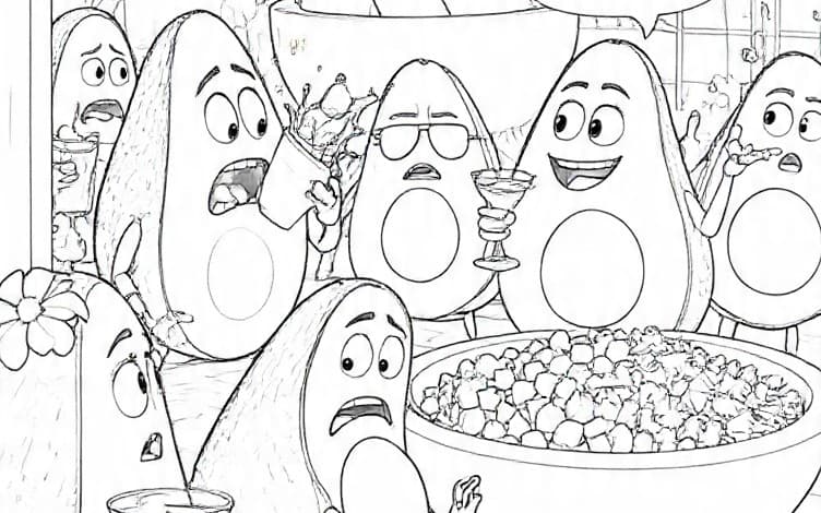 Food Detective Coloring Book Solve the Mystery • Color the Adventure!