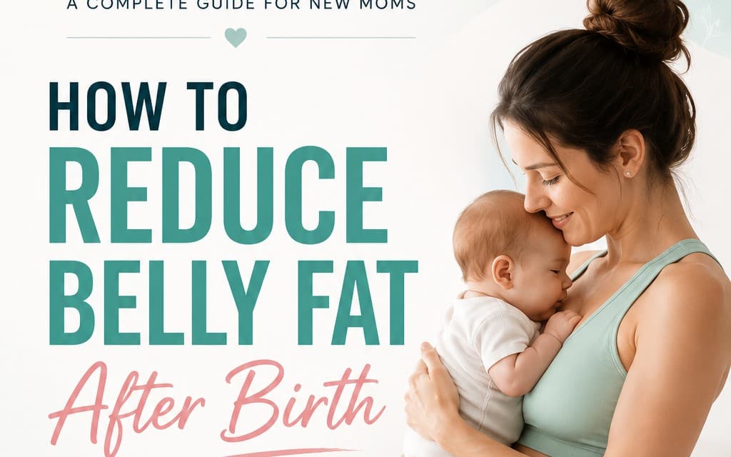 How to reduce belle fat after birth