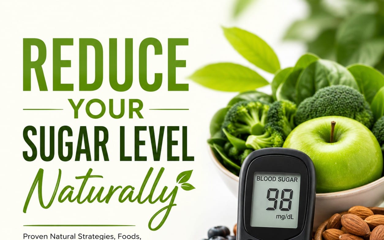Reeduce Your Sugar Level Naturally