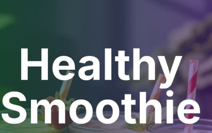 Smoothie recipe