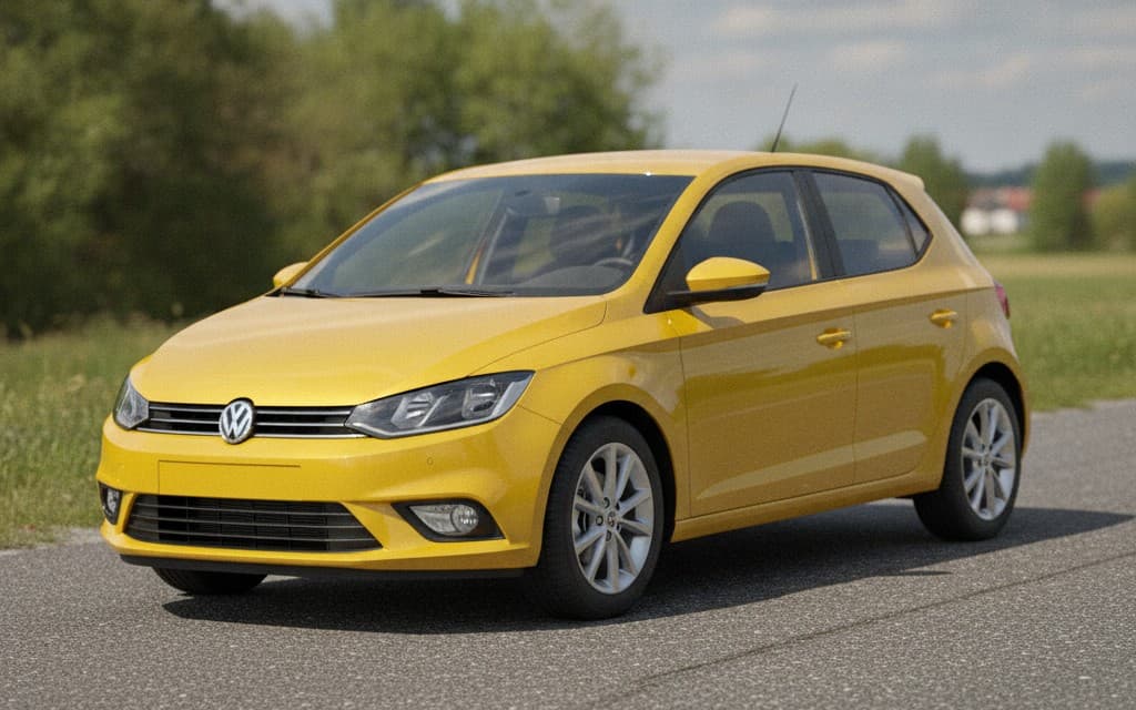 Yellow car new model design ideas