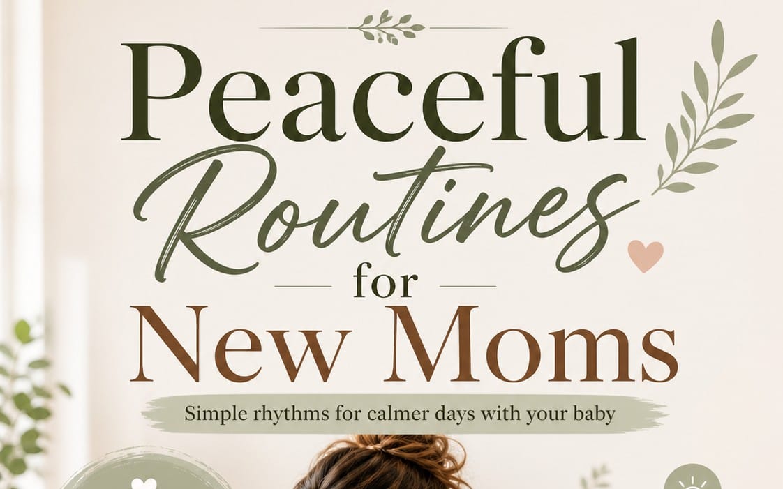 Peaceful Routines for New Moms