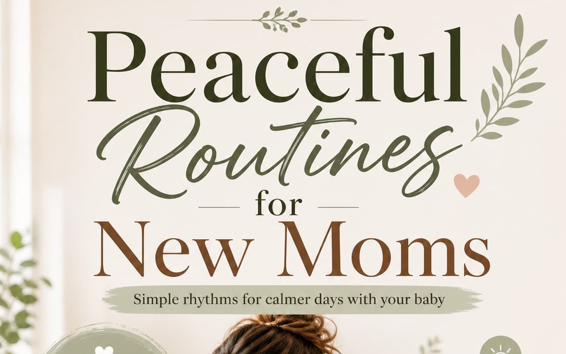 Peaceful Routines for New Moms