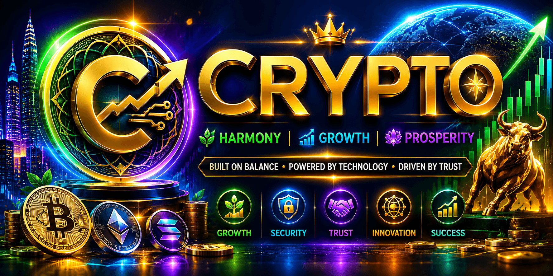 crypto store banner