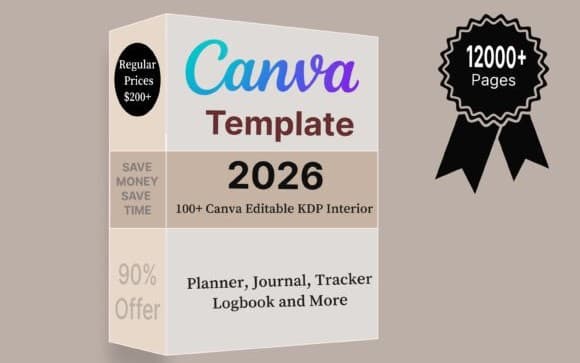 100+ Editable Templates | KDP 2026