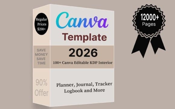 100+ Editable Templates | KDP 2026