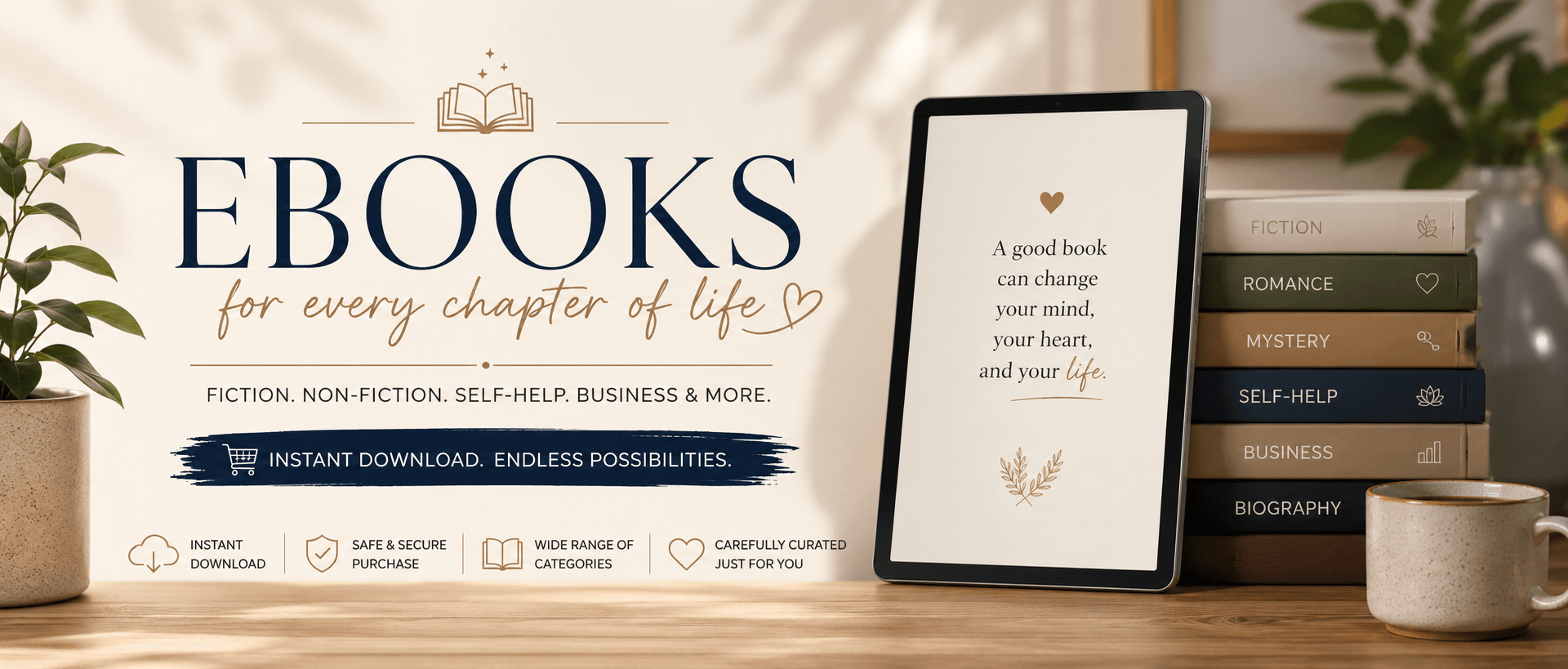 Book4Life store banner