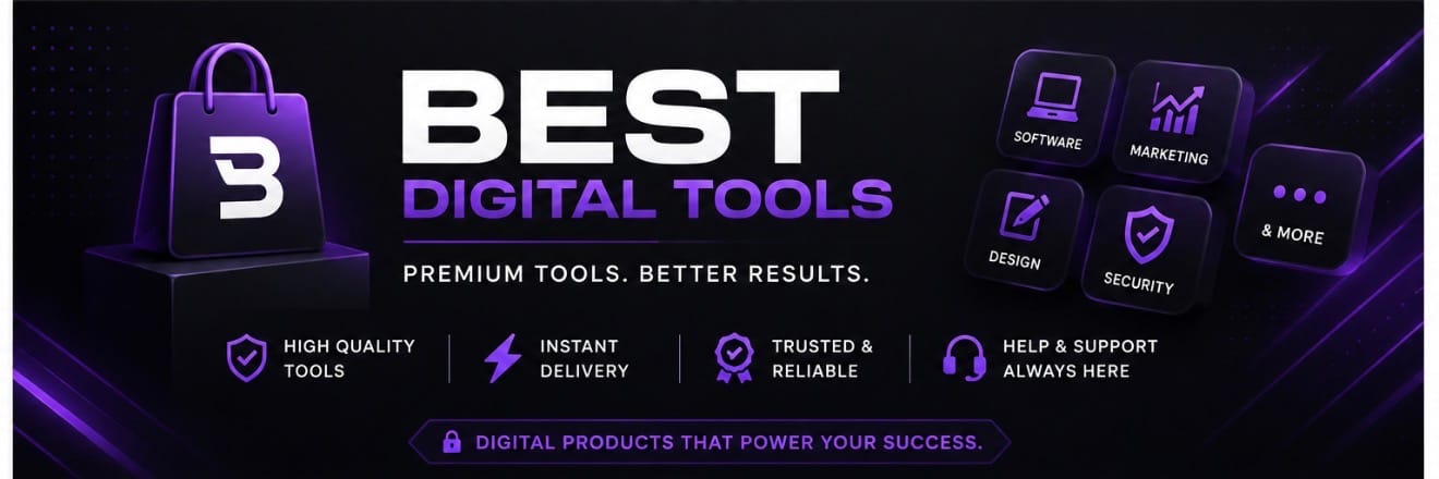 Best Digital Tools Shop-Banner