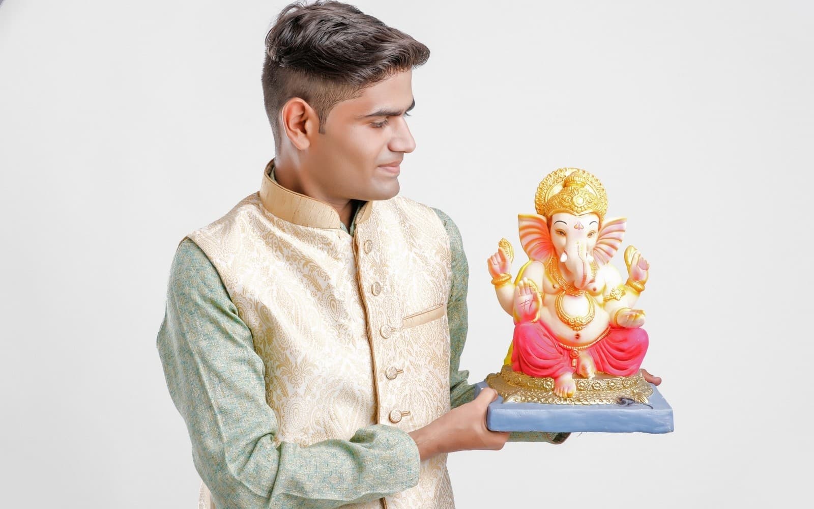 Stock Image - Ganesh Chaturthi Festival