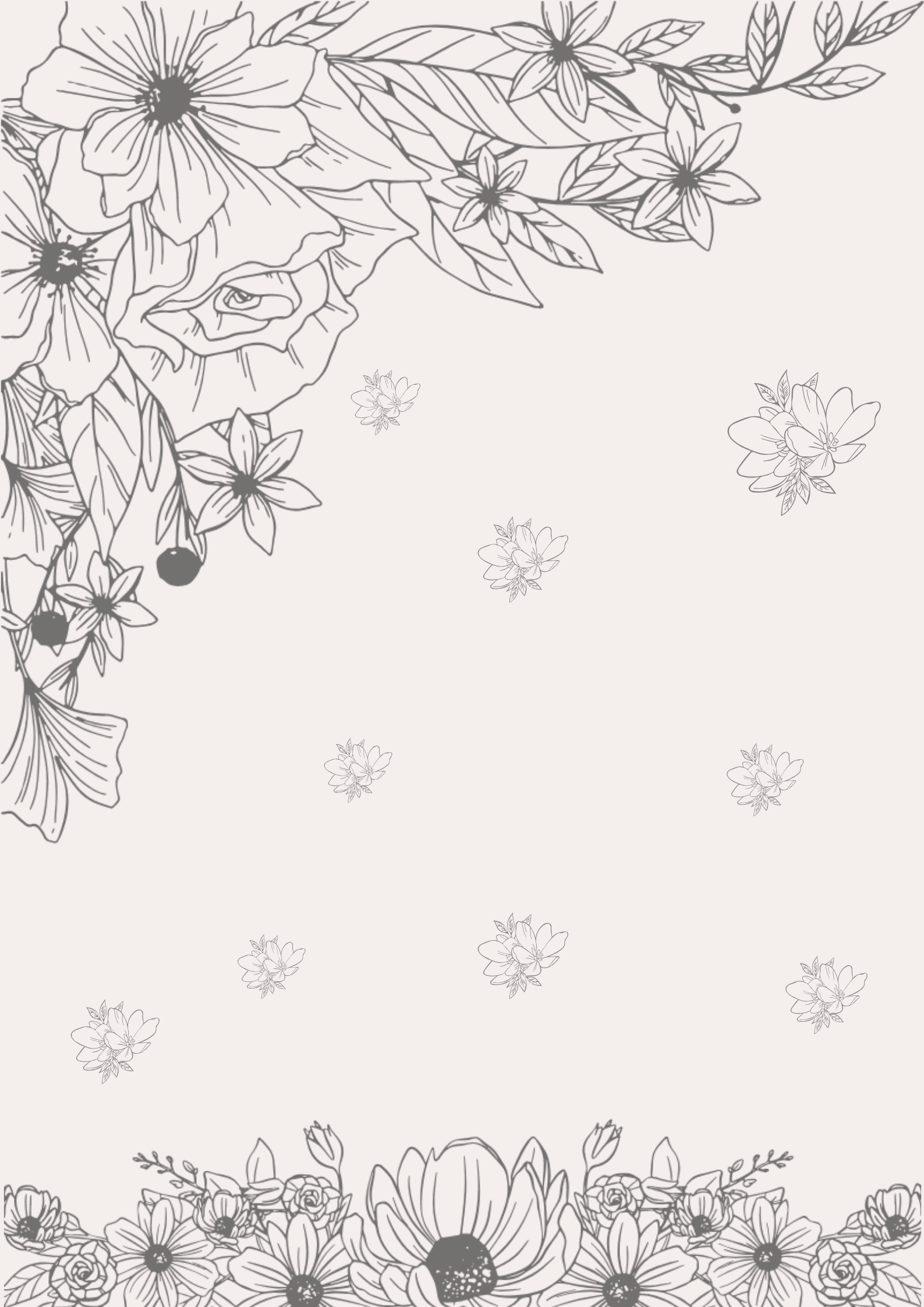 Floral theme