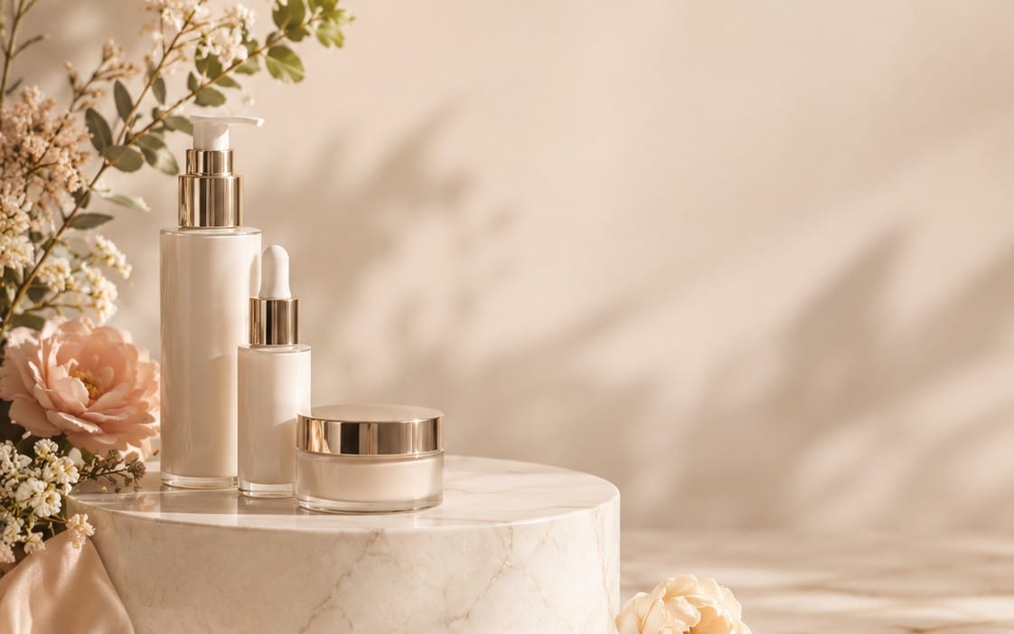 Luxury Beauty Skincare Background