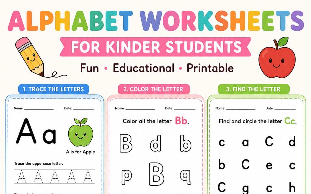 Alphabet Worksheets