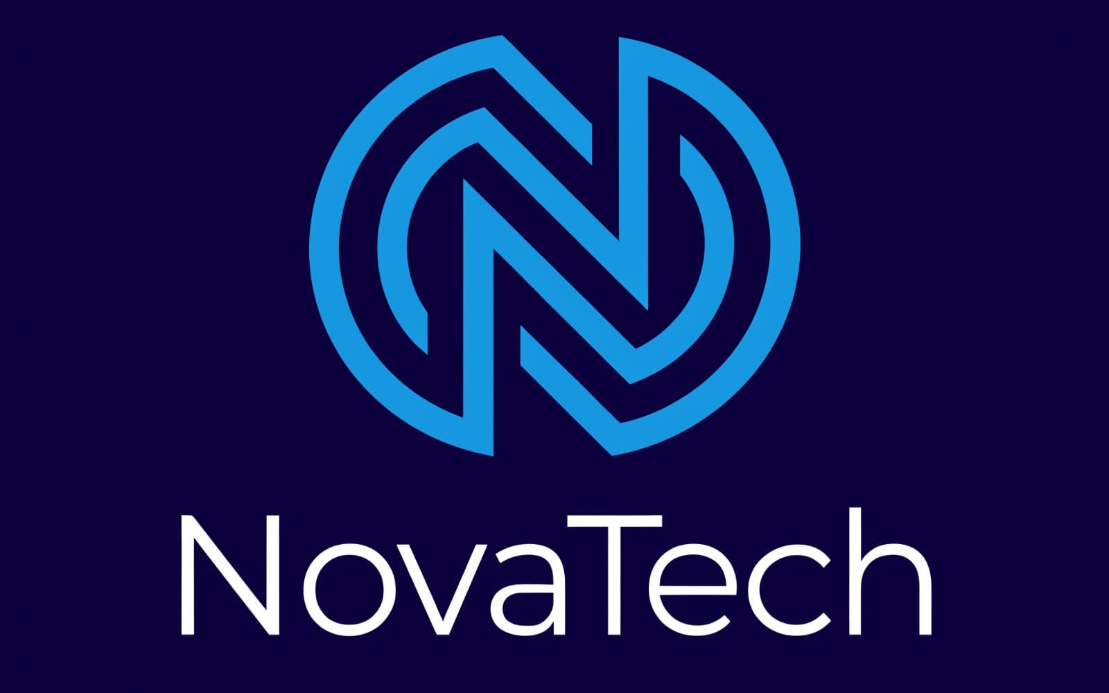 Modern Tech Logo for NovaTech – Minimalist Business Brand