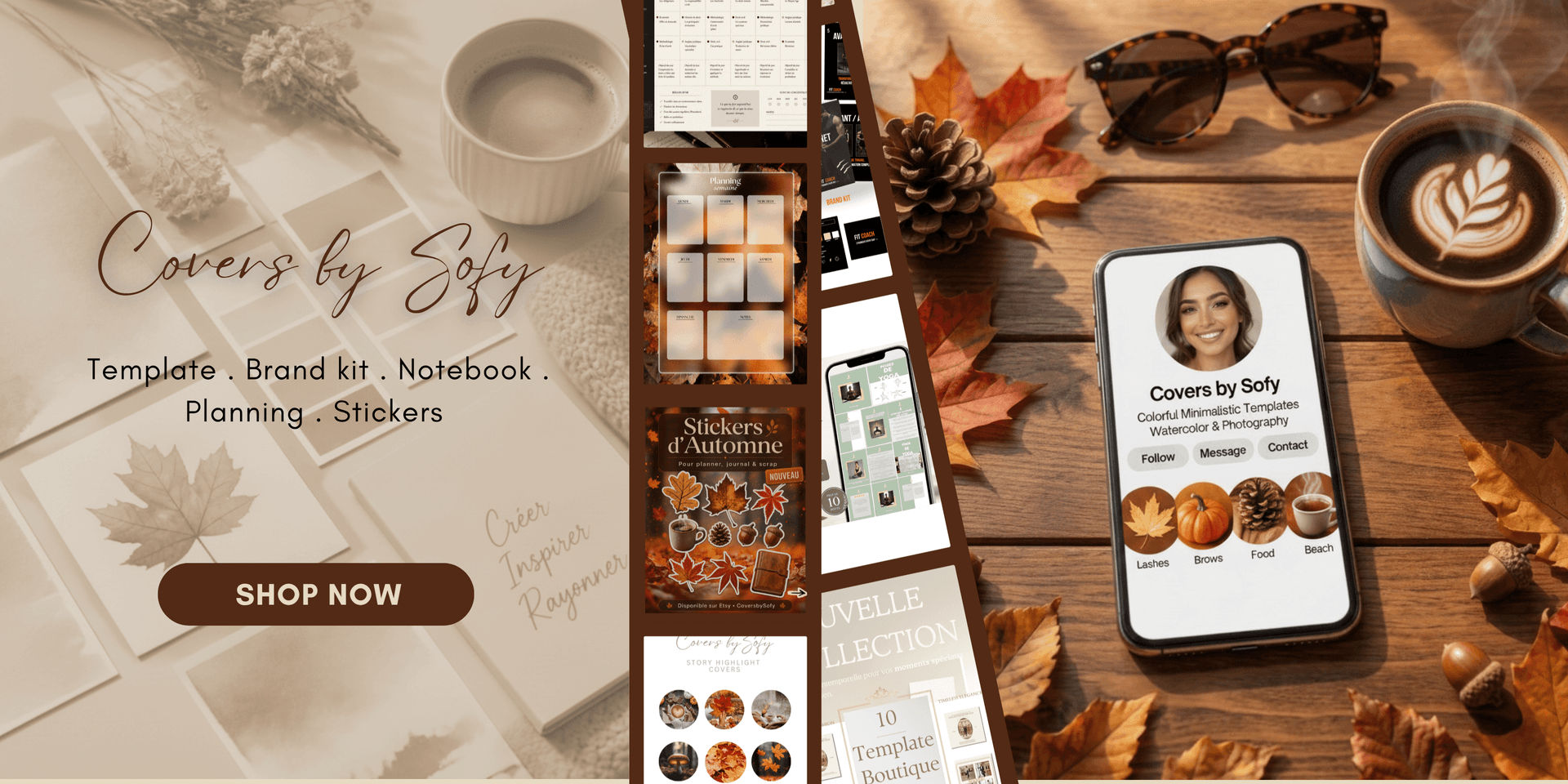 Covers by sofy store banner