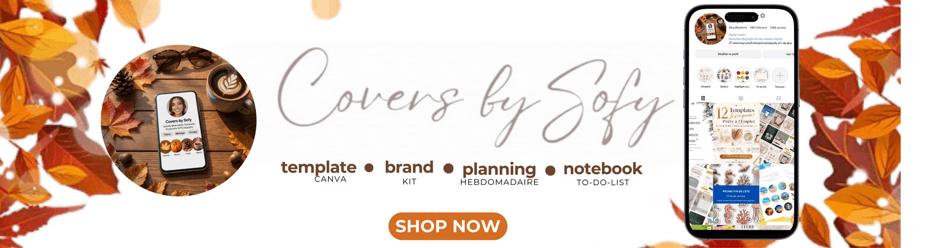 Covers by sofy store banner