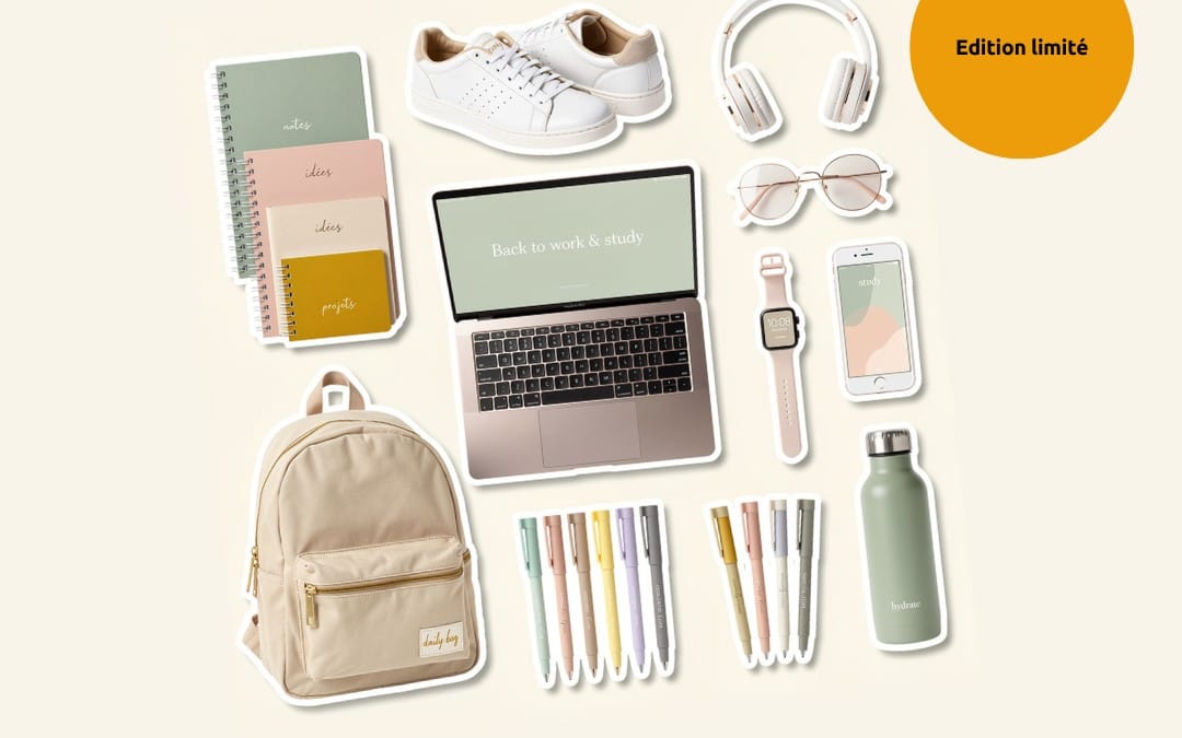 Pack Stickers "Back to Work & Study Essentials"