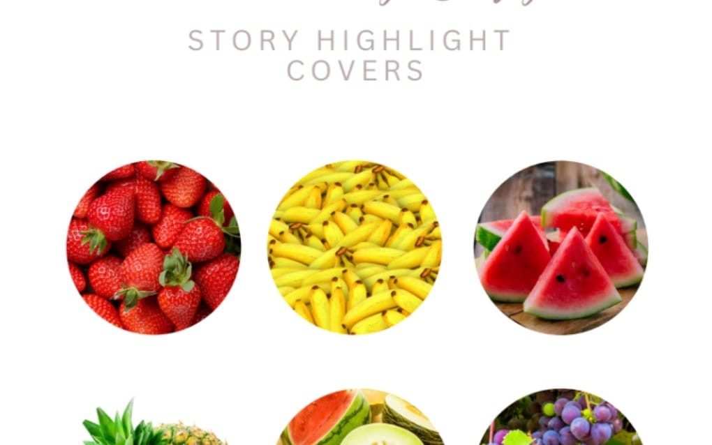 Highlight covers fruits