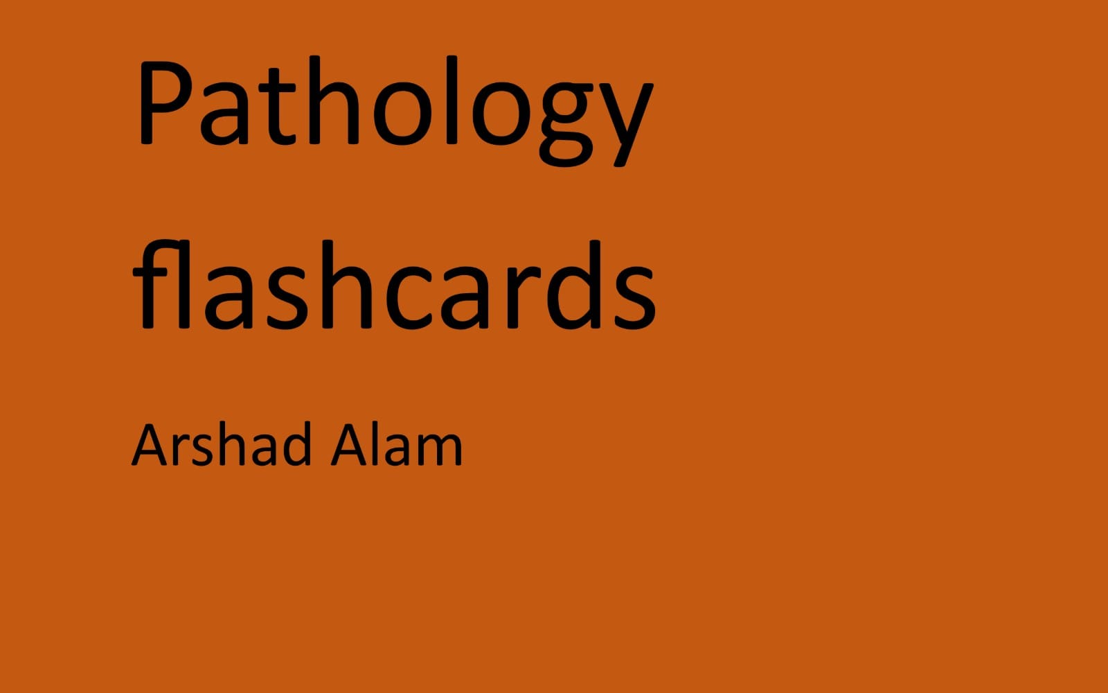 pathology revision